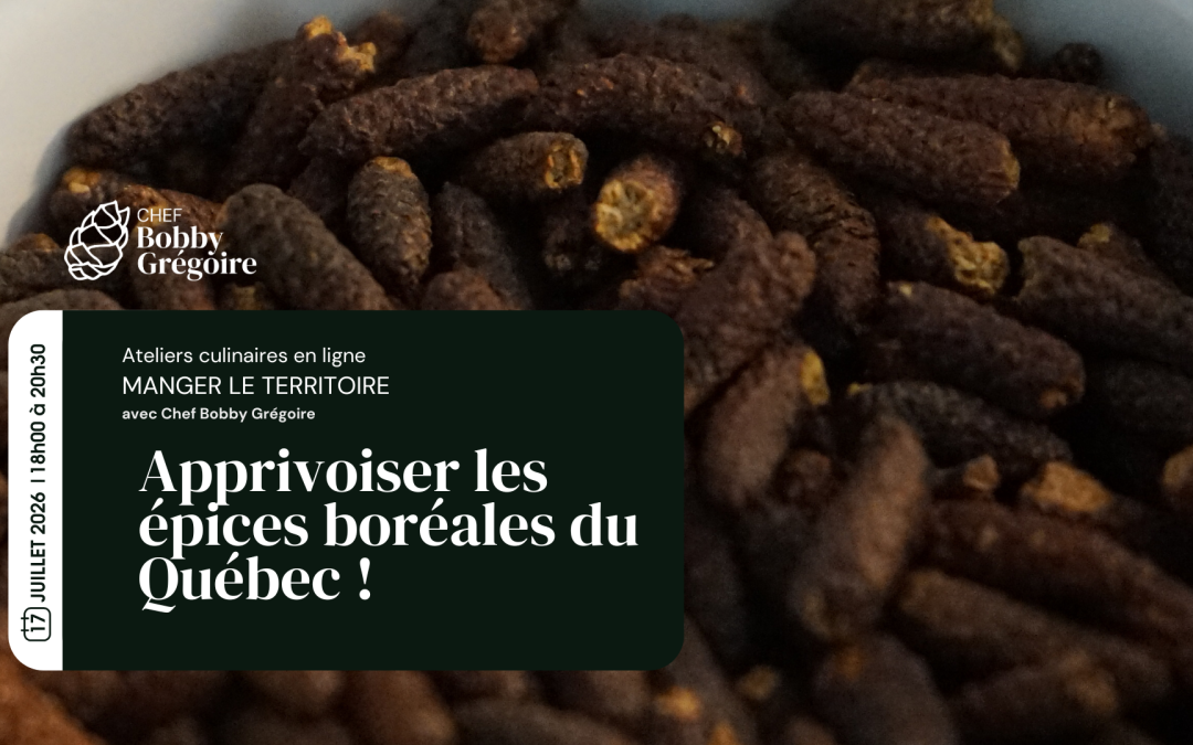 Apprivoiser les épices boréales du Québec : cuisiner le territoire d&rsquo;été