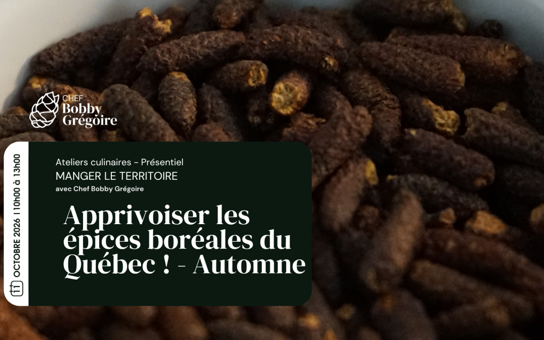 Apprivoiser les épices boréales: Manger le territoire d’automne